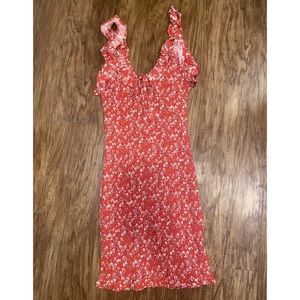 Shirted Ruffle Dress (Small)